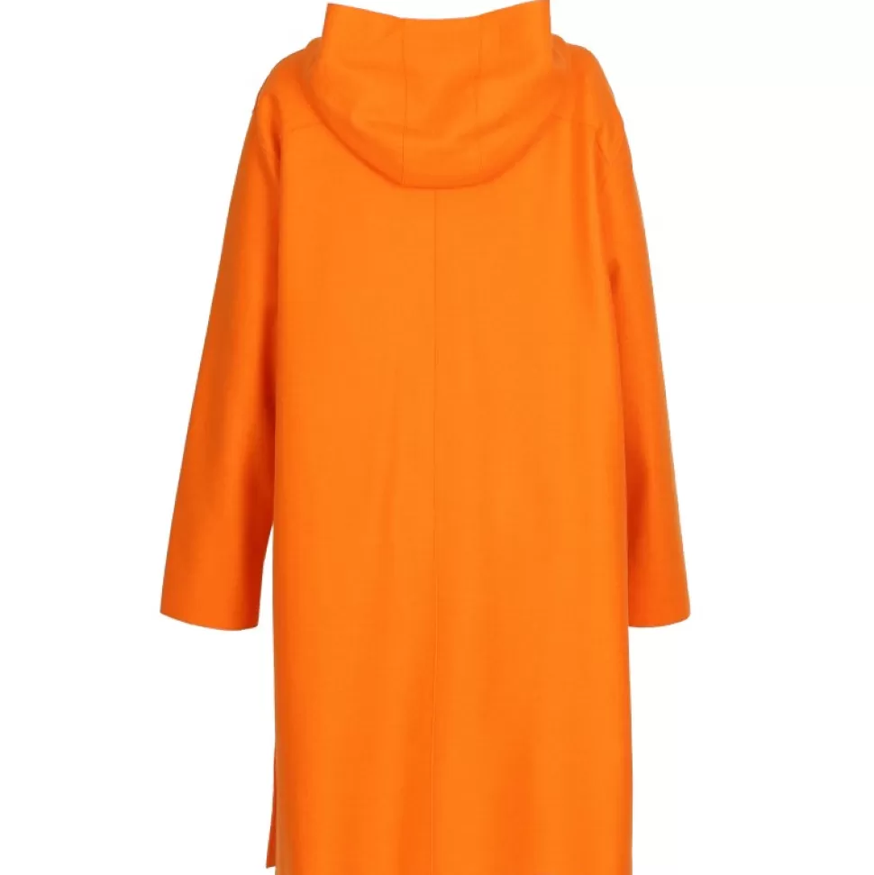 Women OAKWOOD Coats*Anais Orange - Blended Wool Coat