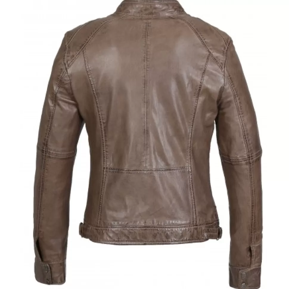 Men OAKWOOD Jackets*Casey Coffee - Genuine Leather Jacket