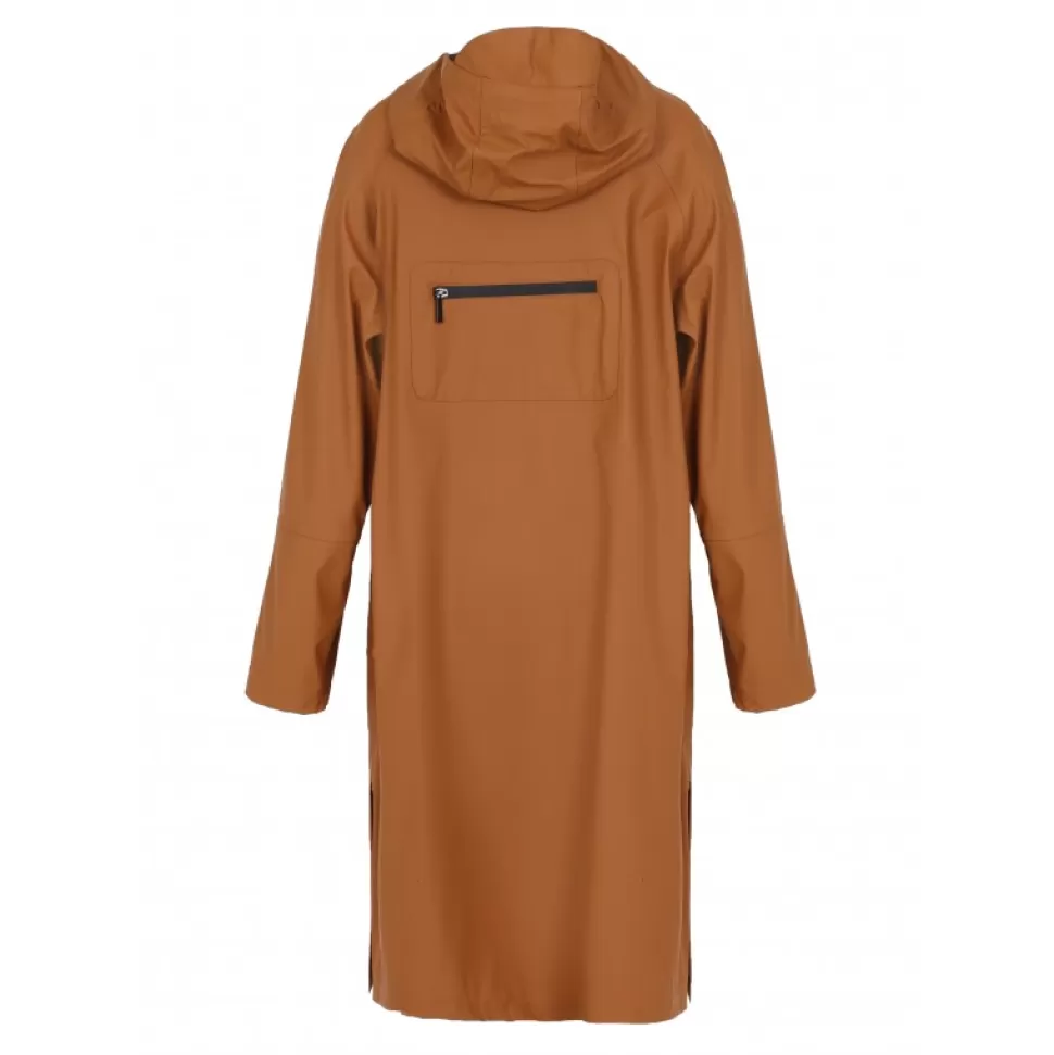 Women OAKWOOD Coats*Deluge Rust - Polyester Rain Coat