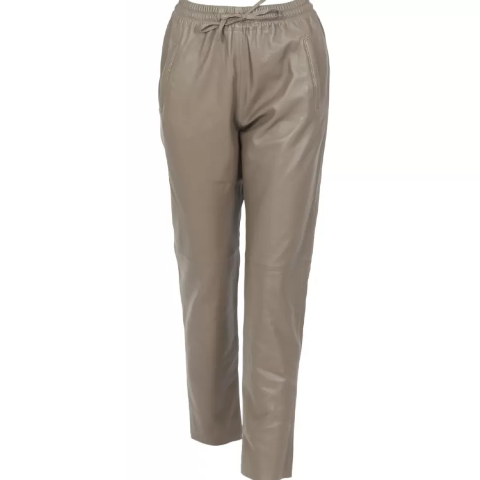 Women OAKWOOD Trousers*Gift Yemen- Genuine Leather Jogpants