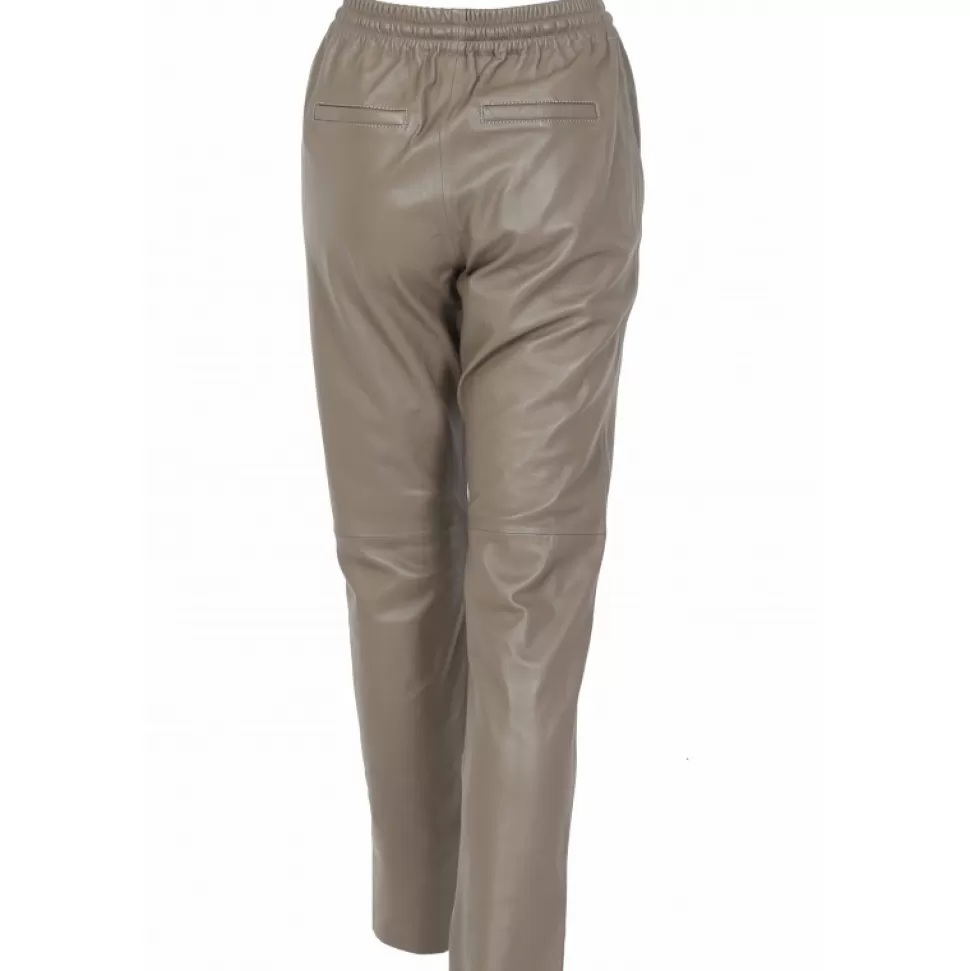 Women OAKWOOD Trousers*Gift Yemen- Genuine Leather Jogpants