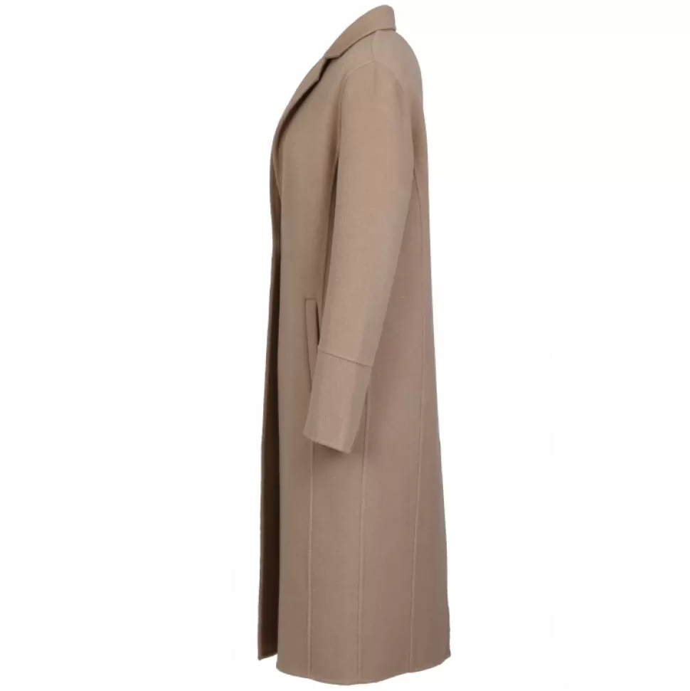 Women OAKWOOD Coats*Helsinki Taupe - Mixed Wool Coat