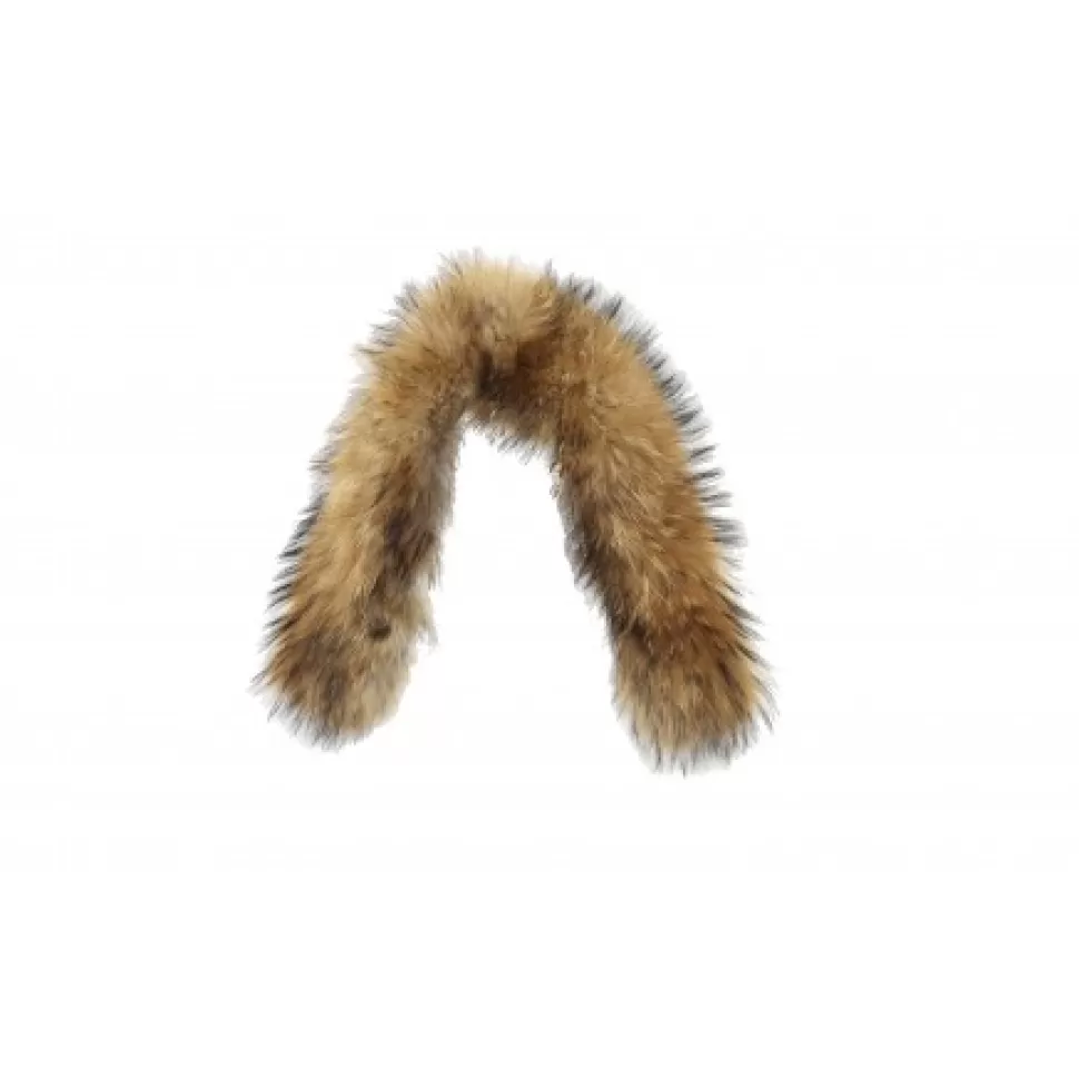 Women OAKWOOD Accessories*Largo Natural - Real Fur Hood Trim