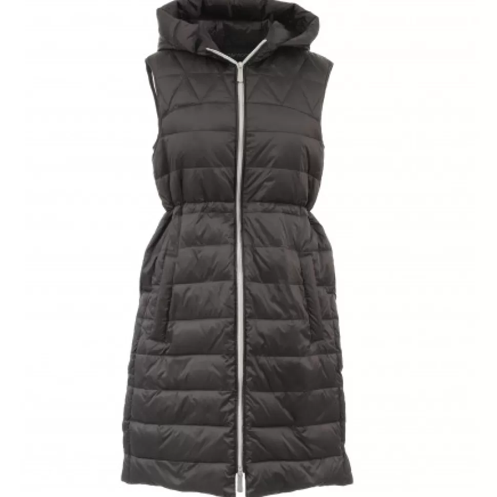 Women OAKWOOD Vests*Maggy Black-Black - Long Sleveless Down Jacket