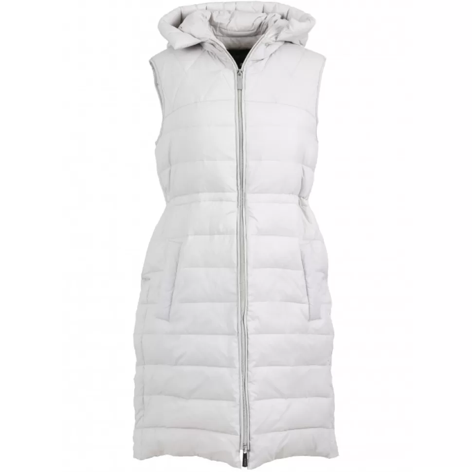 Women OAKWOOD Vests*Maggy Light Grey - Long Sleveless Down Jacket