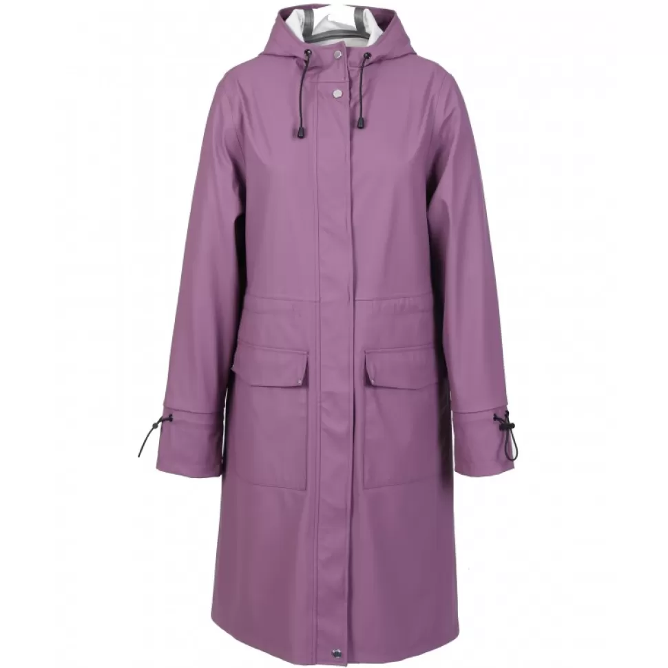 Women OAKWOOD Coats*Mistral Light Purple - Polyester Rain Coat