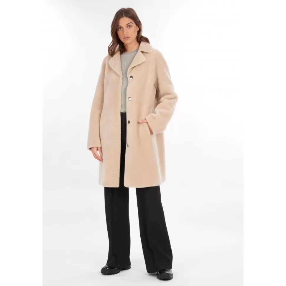 Women OAKWOOD Coats*Venus Coffee - Reversible Hooded Coat